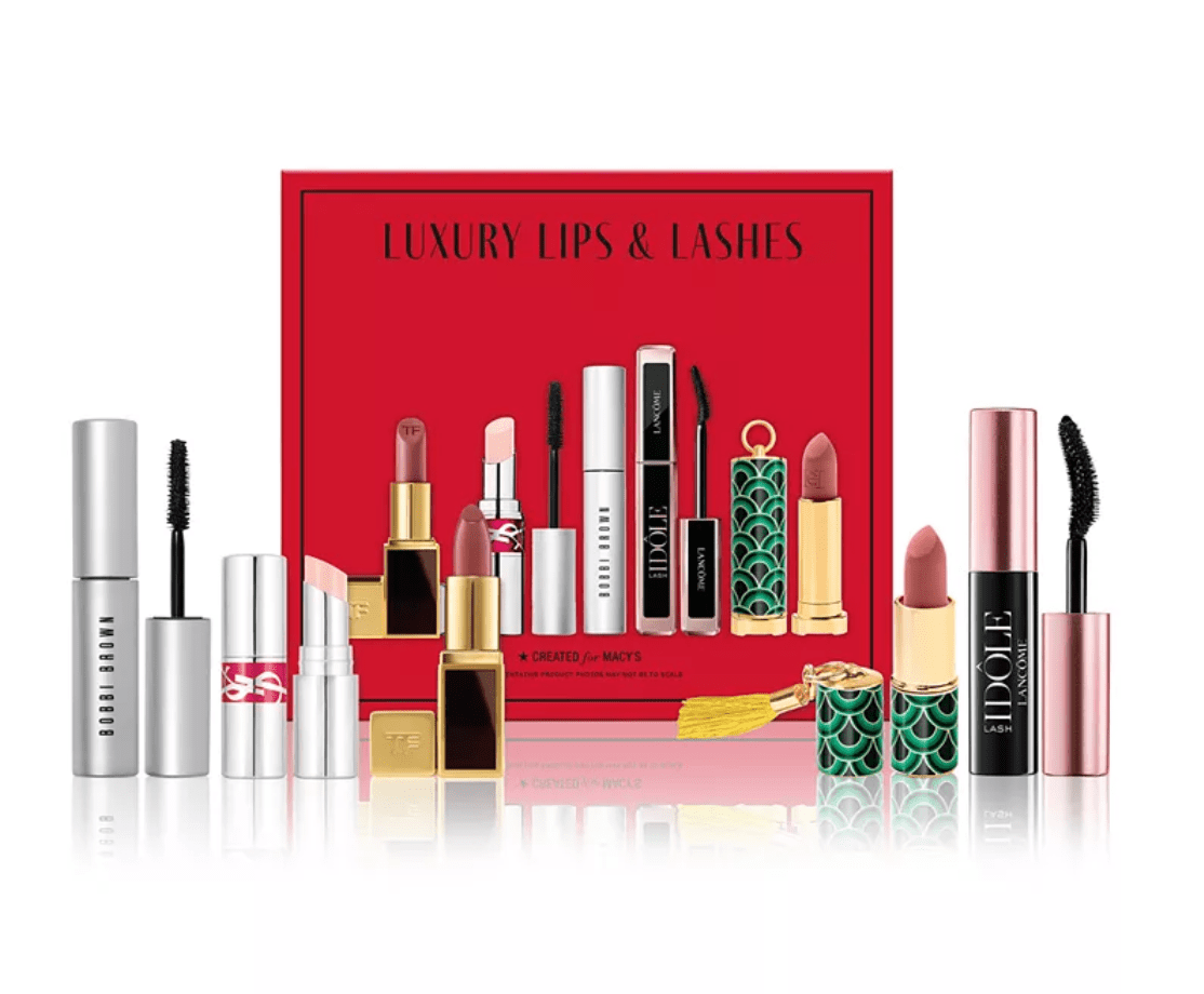 Read more about the article Created for Macy’s 5-Pc. Luxury Lips & Lashes Set